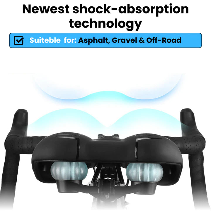 CycloFit™ - Premium Inbuild saddle suspension